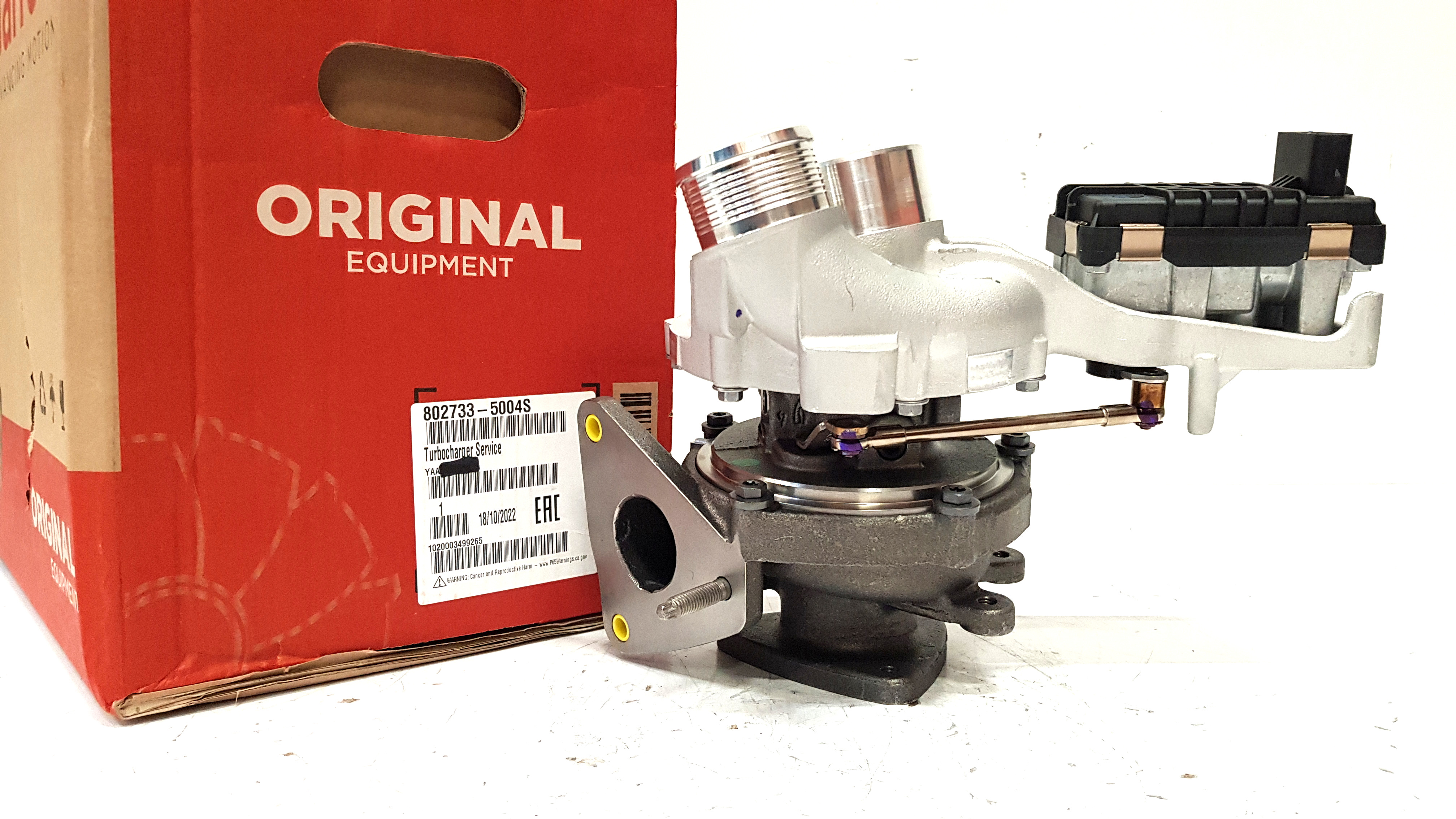 Garrett - TURBO - ORIGINAL REMAN - VL