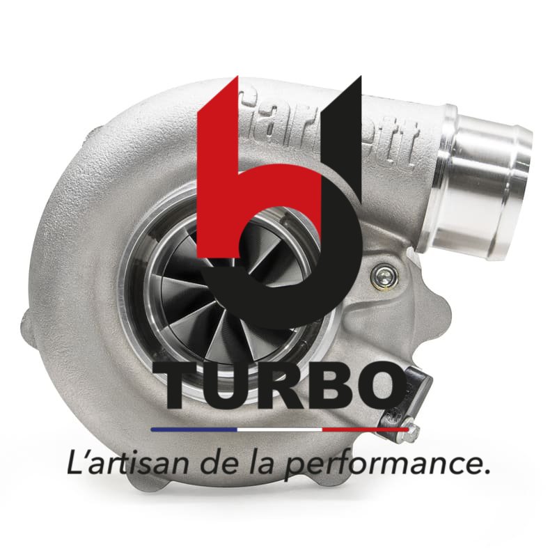 TURBO - NEUF - BALL BEARING - FULL TURBO, 1.01 A/R O/V, V-BAND IN/OUT, WG - 880704-5003S - G30-660 Aéro compresseur G SERIES pour un maximum de puissance, roue compresseur 54 ou 58 ou 62mm rendement max 79%. Roue turbine en MAR-M jusqu'à 1050° C, nouvelle aéro pour plus de perméabilité et un meilleur rendement turbine. Les turbochargers assemblés sont calibrés avec des actuateurs à 0,5bar. Carters échappement en acier inoxydable jusqu'à 1050°C. Restricteur d'huile et raccords d'eau fournis. Perçage et usinage pour capteur régime turbo.

