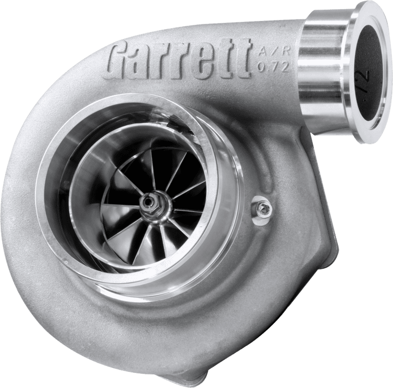 TURBO - NEUF - BALL BEARING - TURBO ASSEMBLY KIT V-BAND / V-BAND 1.01 A/R - 856804-5002S - GTX3584RS Aéro compresseur type GTX GenII pour plus de puissance. Turbine design RS pour plus de puissance. Usinage pour capteur régime turbo, sortie compresseur Vband ou droite.

